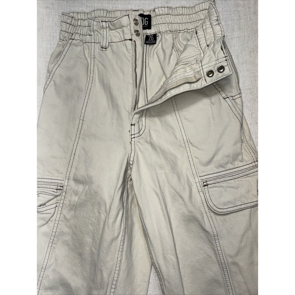 Urban Outfitters Skate Jeans‎ Mens 26 (26x30) BDG Relaxed Fit Baggy White Punk